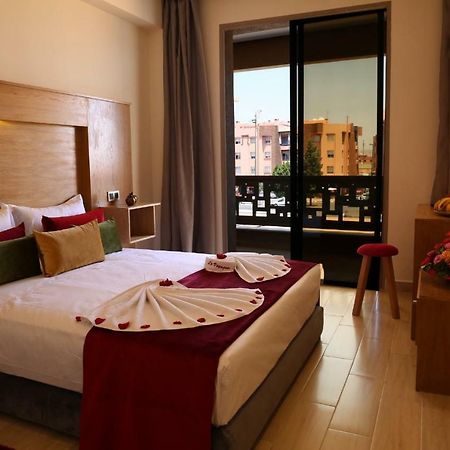マラケシュ Le Voyageur Marrakechモーテル エクステリア 写真